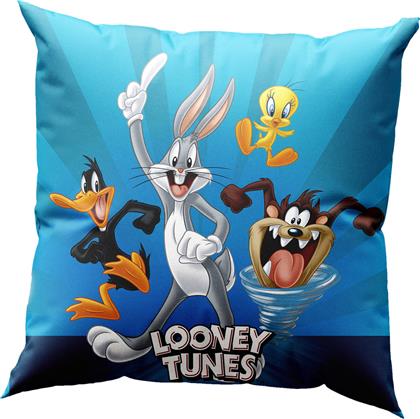 Beauty Home Παιδικό Διακοσμητικό Μαξιλάρι Looney Tunes Μπλε Μ40xΥ40εκ.