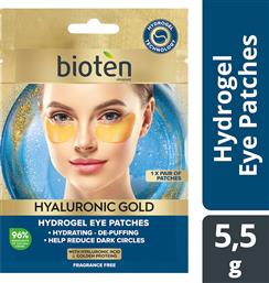 Bioten Hyaluronic Gold Μάσκα Ματιών για Αναζωογόνηση 5.5gr