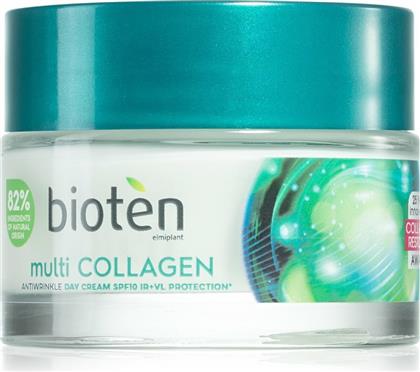 Bioten Multi-Collagen Κρέμα Προσώπου Ημέρας με SPF10 για Ενυδάτωση & Αντιγήρανση με Υαλουρονικό Οξύ & Κολλαγόνο 50ml από το e-Fresh