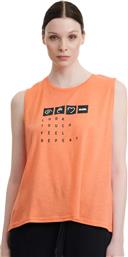 BodyTalk 1211-908023 Αμάνικη Γυναικεία Αθλητική Μπλούζα Papaya από το Outletcenter
