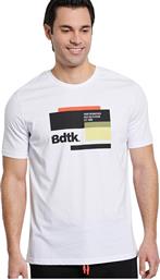 BodyTalk Ανδρικό T-shirt Λευκό με Στάμπα
