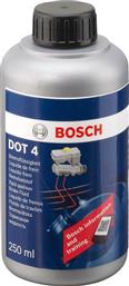 Bosch Dot 4 Υγρά Φρένων 250ml
