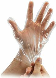 Bournas Medicals Touch Polyethelene Powder Free Disposable Γάντια Πολυαιθυλενίου Χωρίς Πούδρα σε Διάφανο Χρώμα 100τμχ