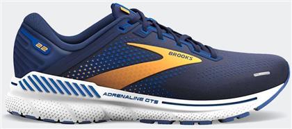 Brooks Adrenaline GTS 22 Ανδρικά Αθλητικά Παπούτσια Running Μπλε από το SportsFactory