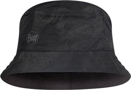 Buff Υφασμάτινo Ανδρικό Καπέλο Στυλ Bucket Μαύρο
