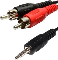 Cable 3.5mm male - 2x RCA male 1.5m (30183A) από το Elektrostore24