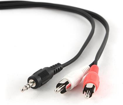 Cablexpert Audio Cable 3.5mm male - 2x RCA male 2.5m (CCA-458-2.5M)
