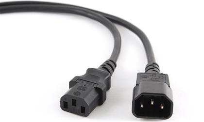 Cablexpert IEC C13 - IEC C14 Cable 5m Μαύρο (PC-189-VDE-5M) από το e-shop