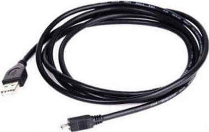 Cablexpert USB 2.0 to micro USB Cable Μαύρο 0.5m (CCP-AMBM-0.5M)
