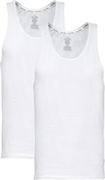 Calvin Klein Ανδρικές Φανέλες Αμάνικες σε Λευκό Χρώμα 2Pack από το Modivo