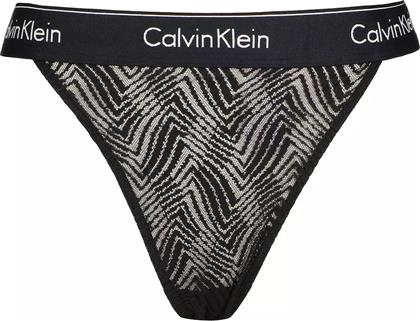 Calvin Klein Γυναικείο String Μαύρο από το Modivo
