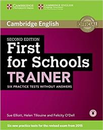 Cambridge English First for Schools Trainer ( + on Line Audio) 2nd Ed