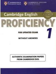 Cambridge English Proficiency for Updated Exam 1 Student Book