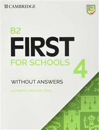 Cambridge Fce First for Schools 4 Student S Book από το Plus4u