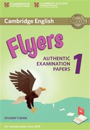 Cambridge Young Learners English Tests Flyers 1 Student 's Book (for Revised Exam From 2018) N/e