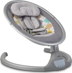 Cangaroo Ηλεκτρικό Relax Μωρού iSwing Light Grey με Μουσική για Παιδί έως 9kg από το Spitishop