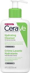 CeraVe Κρέμα Καθαρισμού Hydrating Normal To Dry Skin για Κανονικές Επιδερμίδες 236ml από το Pharm24