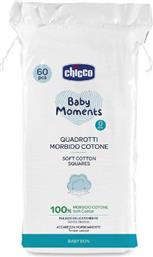 Chicco Baby Moments Βαμβάκι Βρεφικού Καθαρισμού 60τμχ 02654-00 από το Plus4u