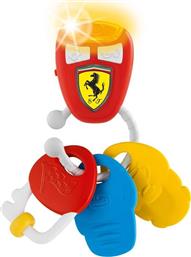 Chicco Μασητική Κουδουνίστρα Οδοντοφυΐας ''Ferrari Scuderia'' από Πλαστικό για 3 m+