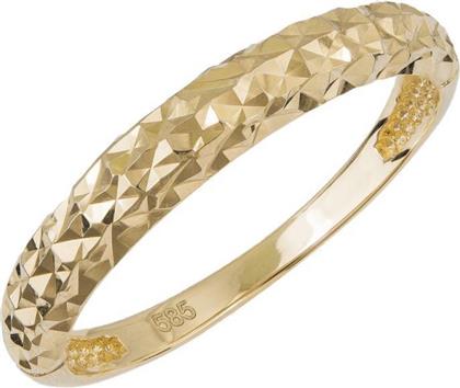 Χρυσό διαμαντέ δαχτυλίδι Κ14 045559 045559 Χρυσός 14 Καράτια από το Kosmima24