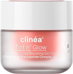 Clinea Tint n' Glow Light Gel Προσώπου Ημέρας με Χρώμα για Λάμψη 50ml από το Pharm24
