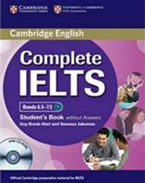 COMPLETE IELTS BANDS 6.5 - 7.5 Student 's Book (+ CD-ROM)