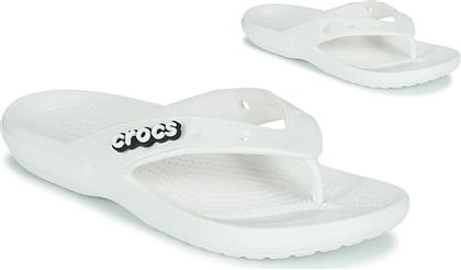 Crocs Classic Flip Ανδρικά Flip Flops Λευκά