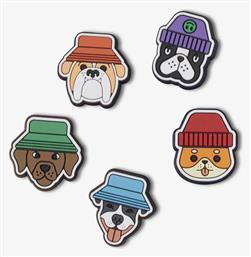 Jibbitz Dogs In Hats 5 Pack - Multicolor 10012-184 - Multi Crocs από το MybrandShoes