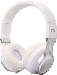 Crystal Audio BT-01 Ασύρματα/Ενσύρματα On Ear Ακουστικά Λευκά