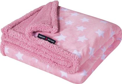 Das Home Κουβέρτα 8824 Fleece Ροζ 110x150εκ. από το Plus4u