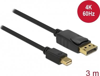 DeLock DisplayPort Cable DisplayPort male - mini DisplayPort male 3m (82699) από το e-shop