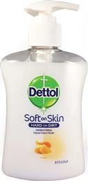 Dettol Honey Soft On Skin Hard On Dirt Liquid Hand Wash 250ml Pump από το Pharm24