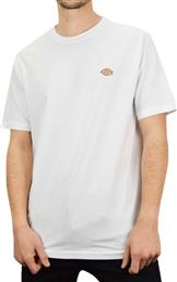 Dickies Mapleton Ανδρικό T-shirt Λευκό με Λογότυπο από το Sneaker10