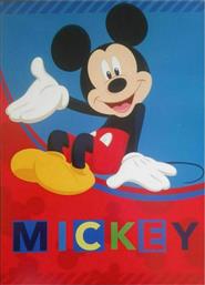 Dimcol Κουβέρτα Βελουτέ Mickey 160x220cm Πολύχρωμη από το Spitishop