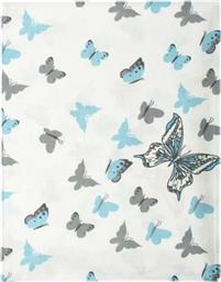 Dimcol Παπλωματοθήκη Butterfly 160x240cm 56 Sky Blue από το Spitishop