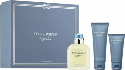 Dolce & Gabbana Pour Homme Eau De Toilette 125ml, After Shave Balm 75ml & Shower Gel 50ml από το Notos
