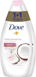 Dove Purely Pampering Κρεμώδες Αφρόλουτρο Γάλα Καρύδας & Πέταλα Γιασεμιού (2x750ml) 1500mlΚωδικός: 8168444