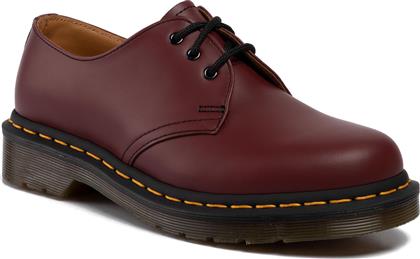 Dr. Martens 1461 Smooth Δερμάτινα Ανδρικά Casual Παπούτσια Cherry Red από το Modivo