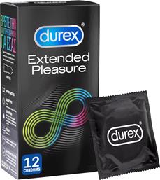 Durex Προφυλακτικά Extended Pleasure με Επιβραδυντικό 12τμχ από το Pharm24