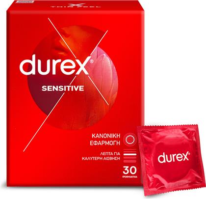 Durex Προφυλακτικά Sensitive Thin Feel 30τμχ
