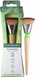 EcoTools Flat Foundation Interchangeables Make-Up Brush For Flawless Liquid And Cream Foundation