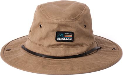 Emerson Υφασμάτινo Ανδρικό Καπέλο Μπεζ από το Altershops