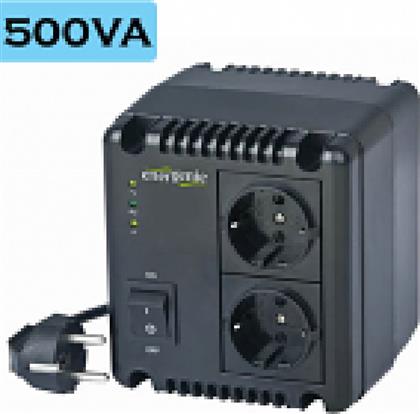 Energenie EG-AVR-0501 Compact Σταθεροποιητής Τάσης Relay 500VA με 2 Πρίζες Ρεύματος από το e-shop