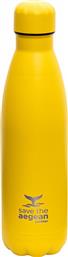 Estia Travel Flask Save The Aegean Yellow Μπουκάλι Θερμός 0.5lt