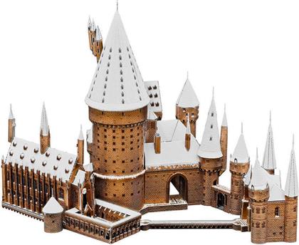 Fascinations Μεταλλική Φιγούρα Μοντελισμού Harry Potter Hogwarts In Snow 16.9x12.9x11.4εκ.