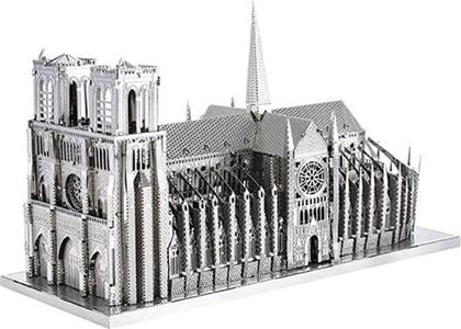 Fascinations Μεταλλική Φιγούρα Μοντελισμού Μνημείο Notre Dame Iconx από το GreekBooks