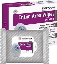 Frezyderm Intim Area Wipes Extra Mild 20τμχ από το Pharm24