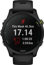 Garmin Forerunner 255 Music 46mm Αδιάβροχο Smartwatch με Παλμογράφο (Μαύρο) από το e-shop