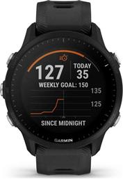 Garmin Forerunner 955 46mm Αδιάβροχο Smartwatch με Παλμογράφο (Μαύρο)