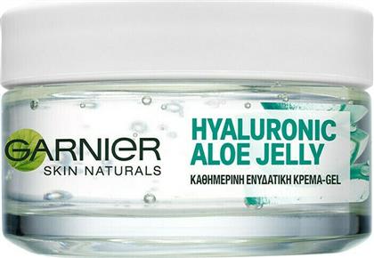 Garnier 48ωρη Ενυδατική & Αναπλαστική Κρέμα-Gel Προσώπου Ημέρας με Υαλουρονικό Οξύ & Aloe Vera 50ml